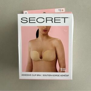 Secret Nude Adhesive Clip Bra C/D cup